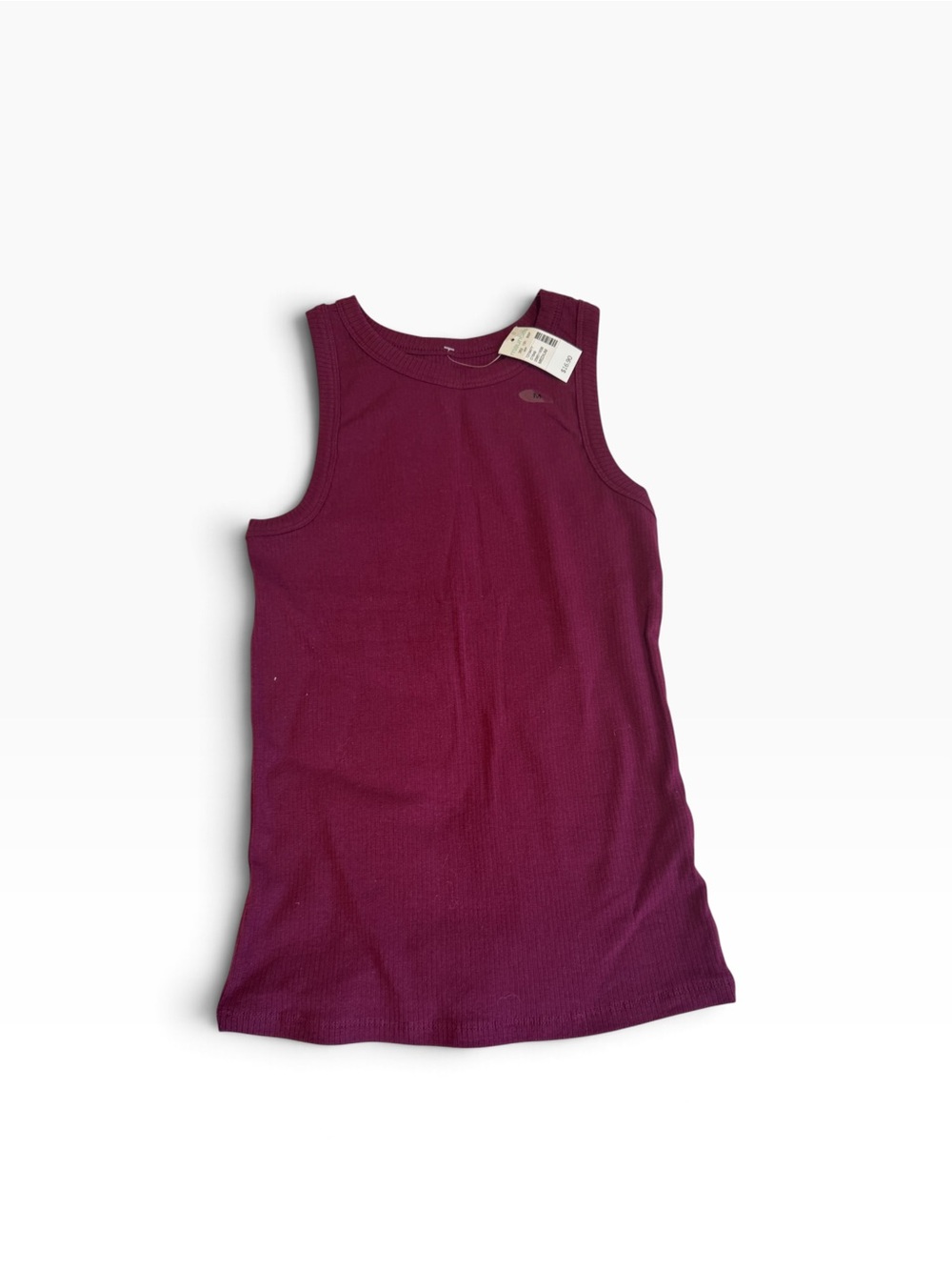 Maurices Plum Ribbed Tank Top - Berry